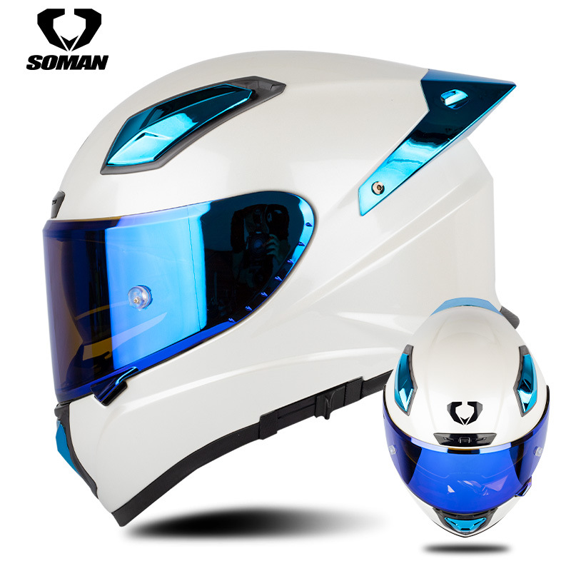 Soman Motorcycle Helmet Carbon - Carbon Fiber Lightweight Motorcycle Helmet recension och pris