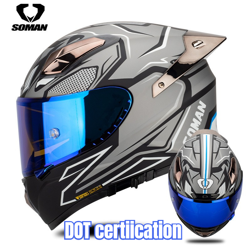 Soman Motorcycle Helmet Carbon - Carbon Fiber Lightweight Motorcycle Helmet recension och pris
