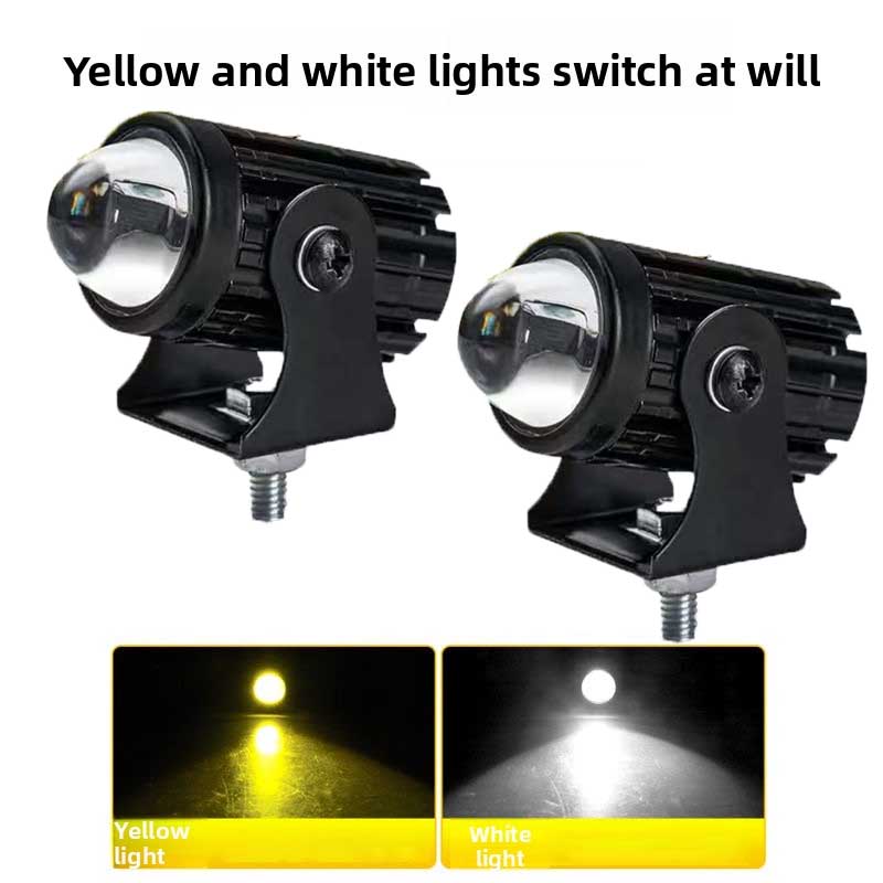 1PCS/2PCS 100W 30000LM Univers - Universal Motorcycle Led Headlight Projector recension och pris