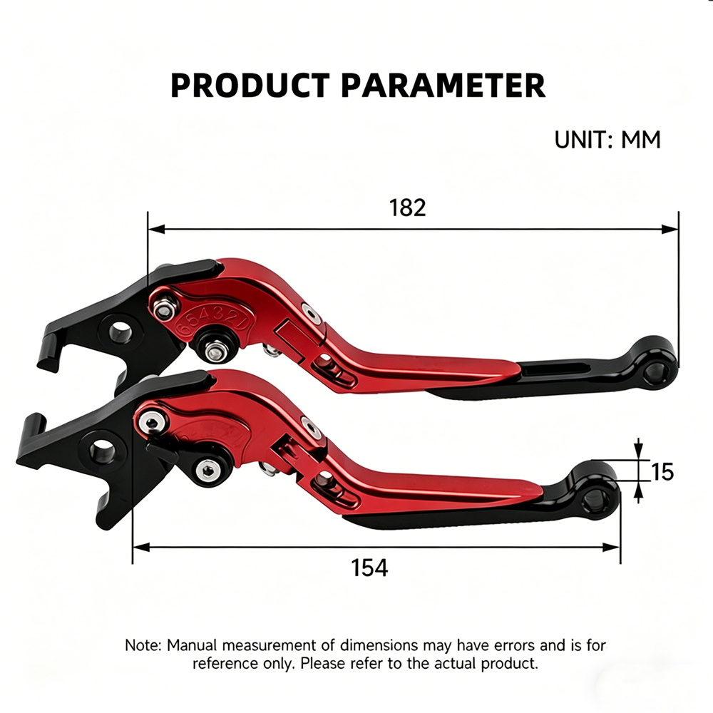 For FZS1000 FAZER 2001-2005 FZ - Cnc Aluminum Adjustable Brake Clutch Levers recension och pris