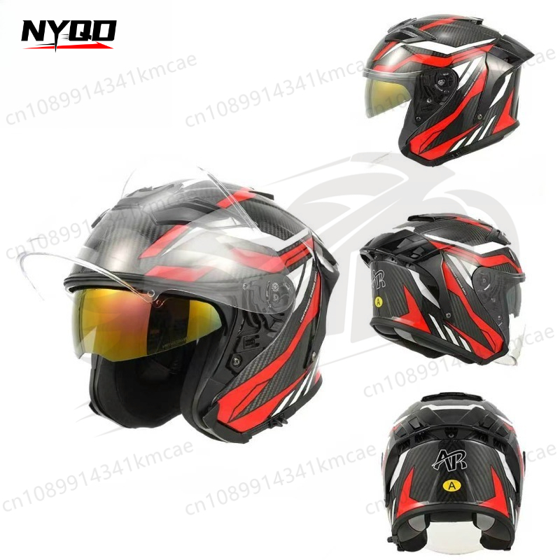 Carbon Fiber Motorcycles Helme - Carbon Fiber Lightweight Motorcycle Helmet recension och pris
