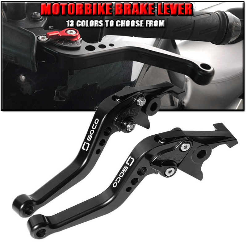 FOR Super Soco TC TCmax TS TSx - Cnc Aluminum Adjustable Brake Clutch Levers recension och pris