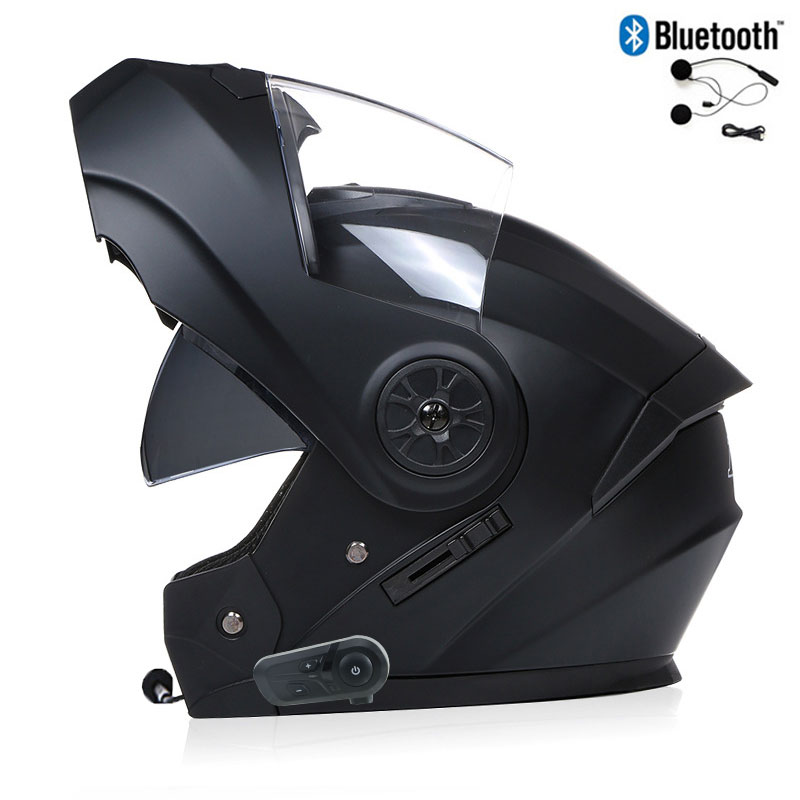 Bluetooth Men's Motorcycle Hel - Full Face Motorcycle Helmet With Bluetooth recension och pris