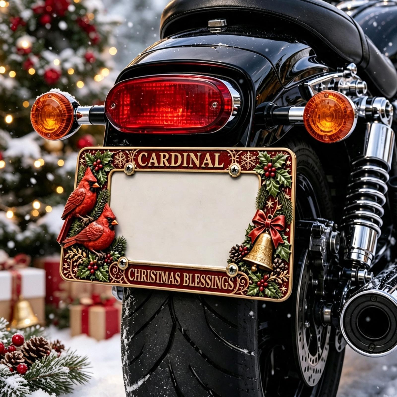Motorcycle Plate Frame Metal C - Motorcycle Parts recension och pris