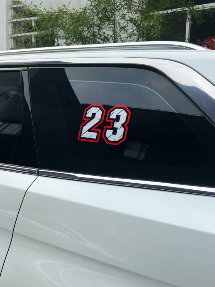 Car Sticker Racing Number 1 2  - Motorcycle Helmets recension och pris