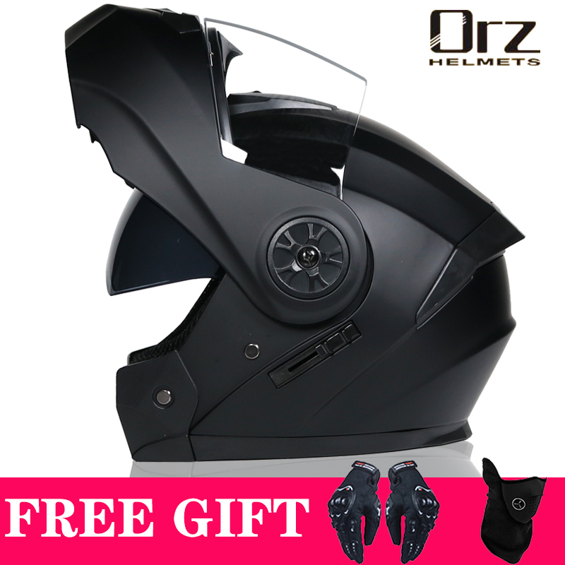 Latest DOT Approved Safety Mod - Dual Visor Motorcycle Racing Helmet recension och pris