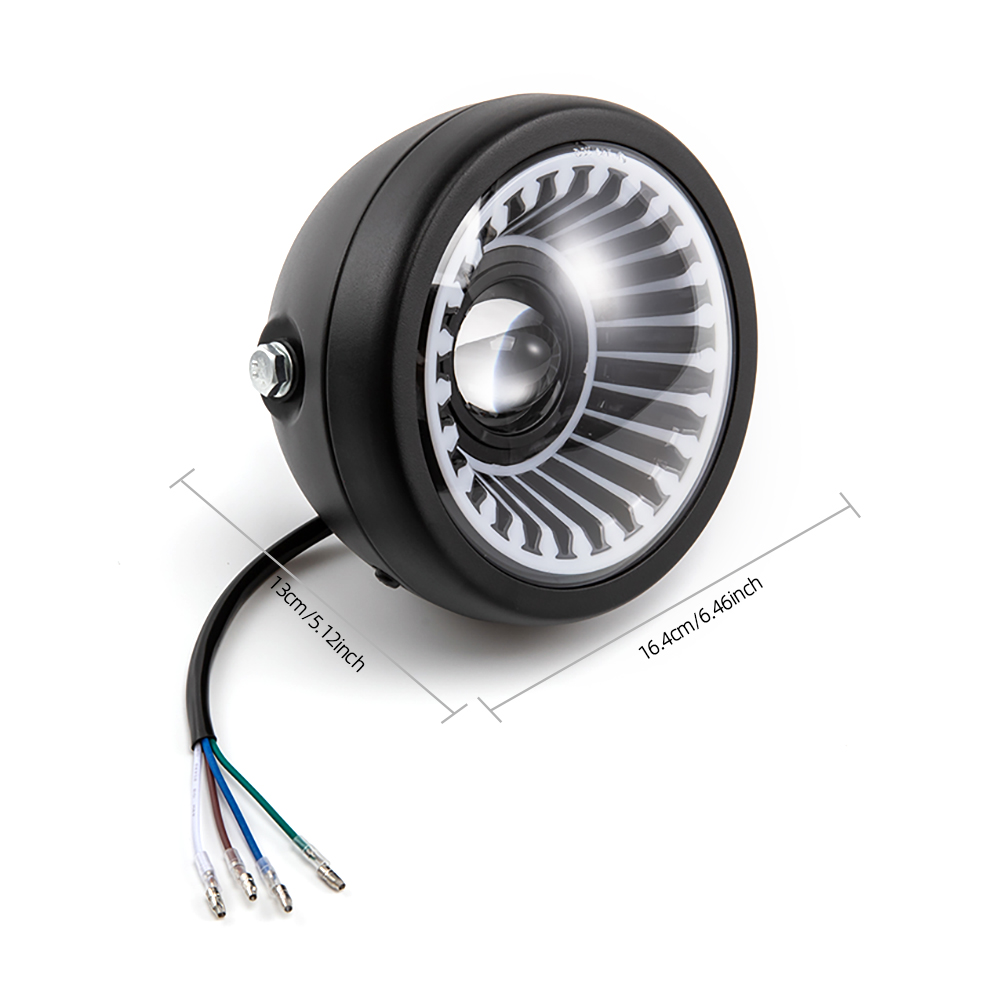 Motorcycle 6.5 Inch Universal  - Universal Motorcycle Led Headlight Projector recension och pris