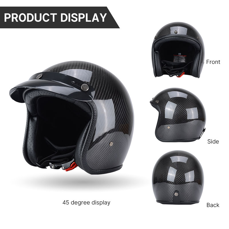Super Lightweight Carbon Fiber - Carbon Fiber Lightweight Motorcycle Helmet recension och pris