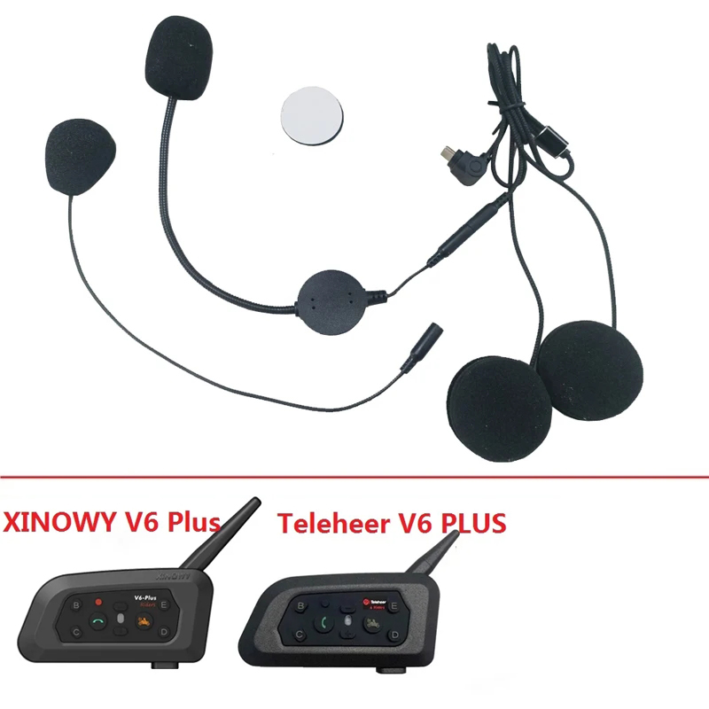 Type-C Earphone Speaker 2 in 1 - Universal Motorcycle Helmet Intercom Headset recension och pris
