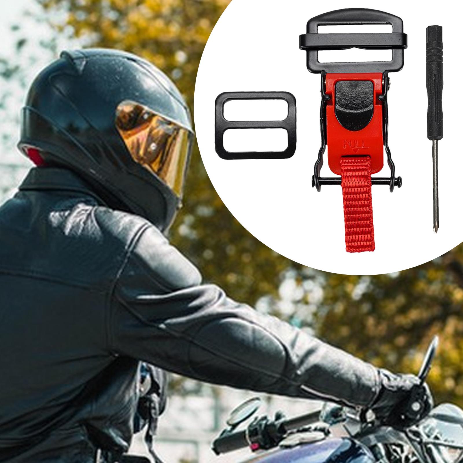 Motorcycle Helmets Quick Relea - Quick Release Buckle Motorcycle Helmet recension och pris