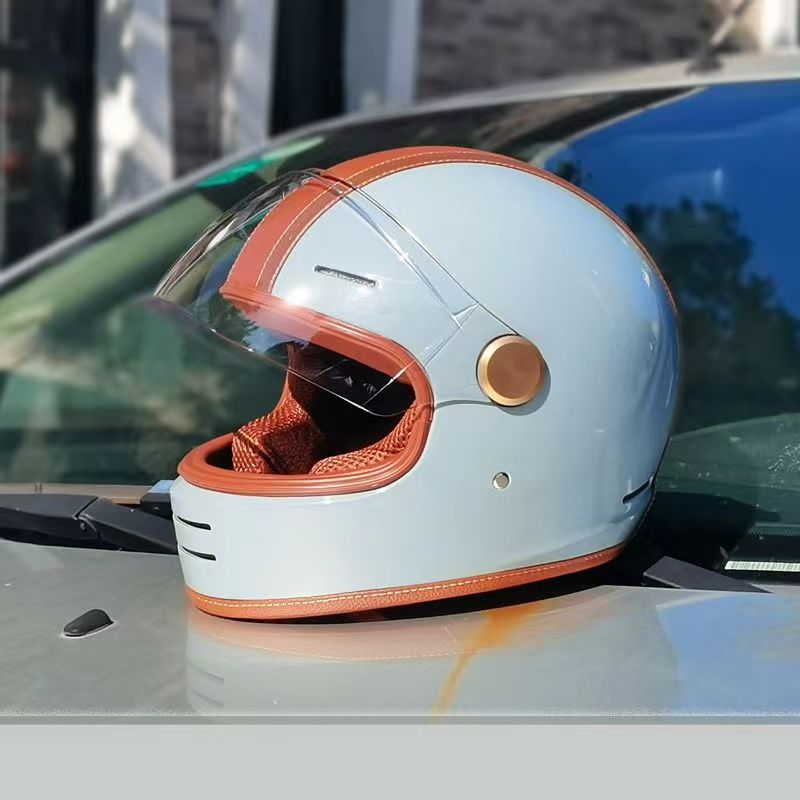 Vintage Casque Motorcycle Helm - Vintage Open Face Retro Helmet recension och pris