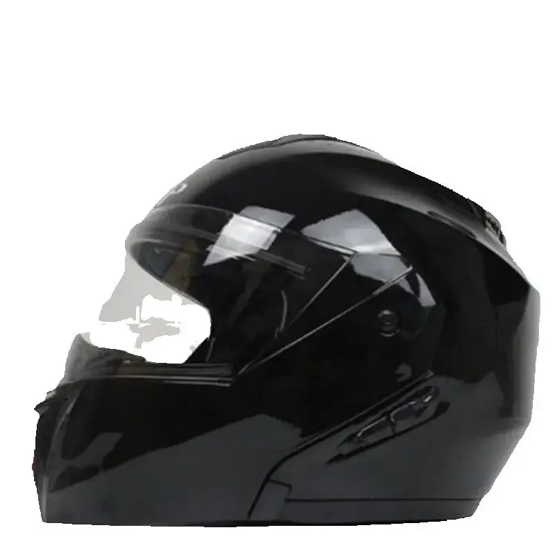 Latest DOT Approved Safety Mod - Dual Visor Motorcycle Racing Helmet recension och pris