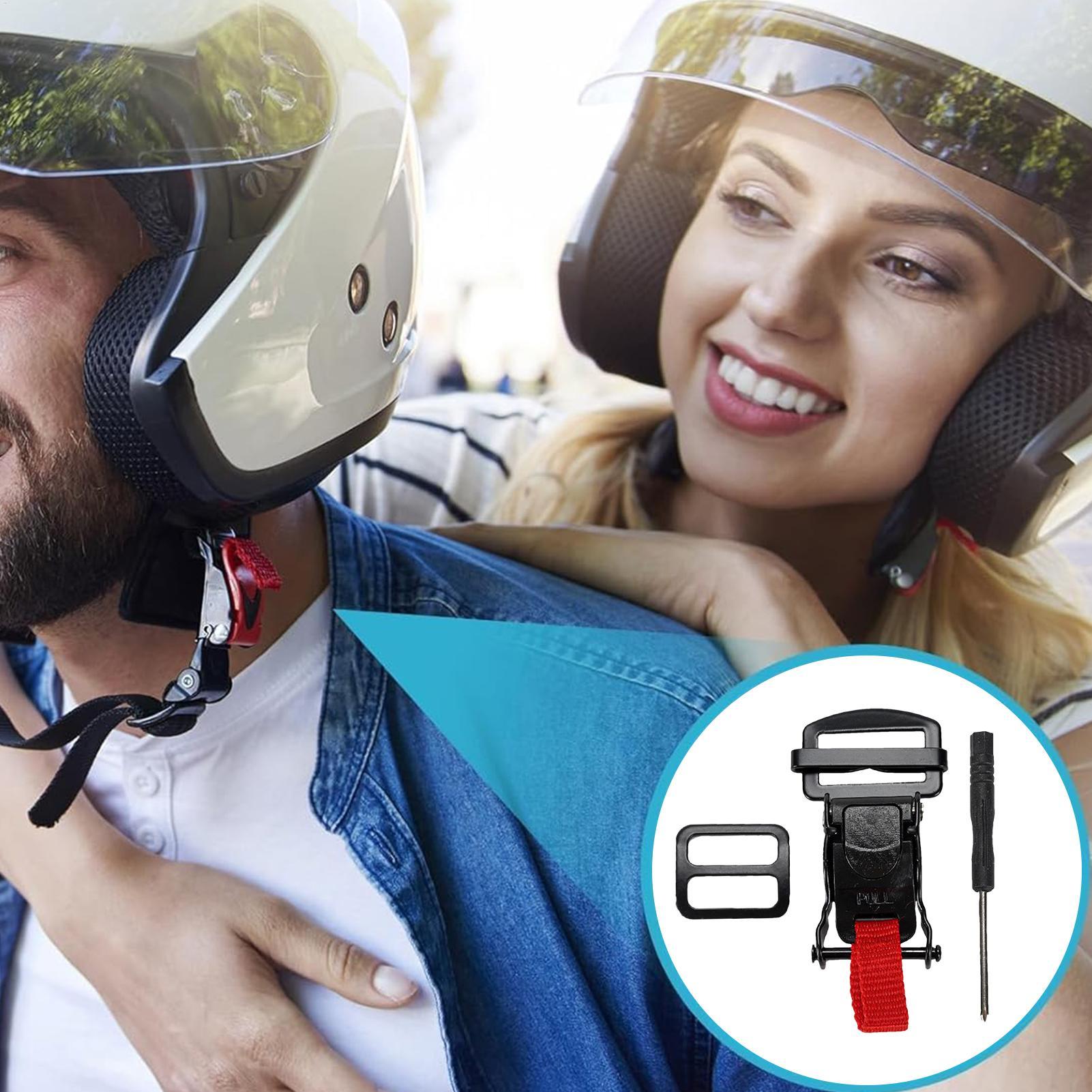 Motorcycle Helmets Quick Relea - Quick Release Buckle Motorcycle Helmet recension och pris